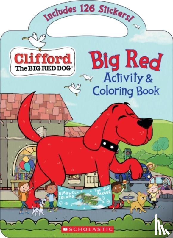 Spinner, Cala - Big Red Activity & Coloring Book (Clifford the Big Red Dog)