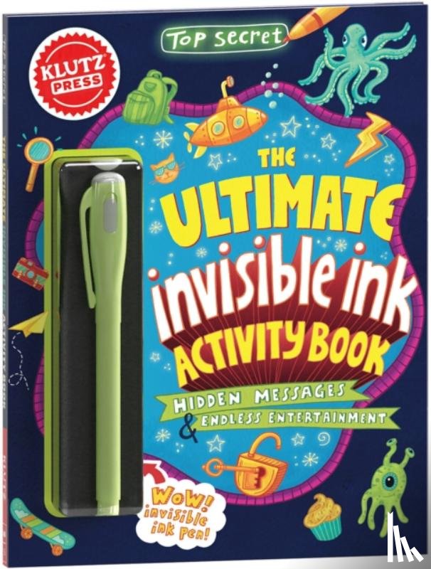 Klutz Press - Top Secret: The Ultimate Invisible Ink Activity Book (Klutz Activity Book)