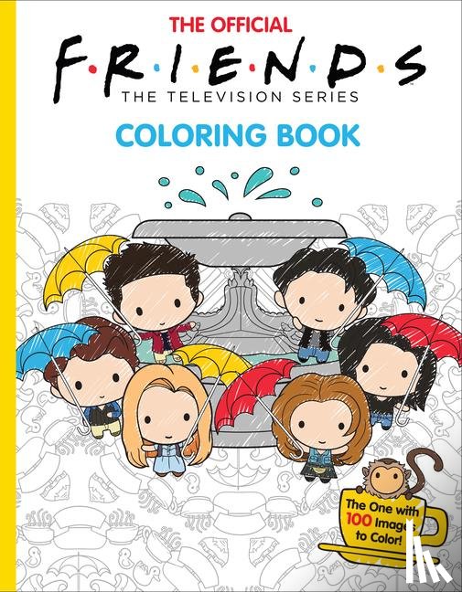 Ostow, Micol - The Official Friends Coloring Book: The One with 100 Images to Color