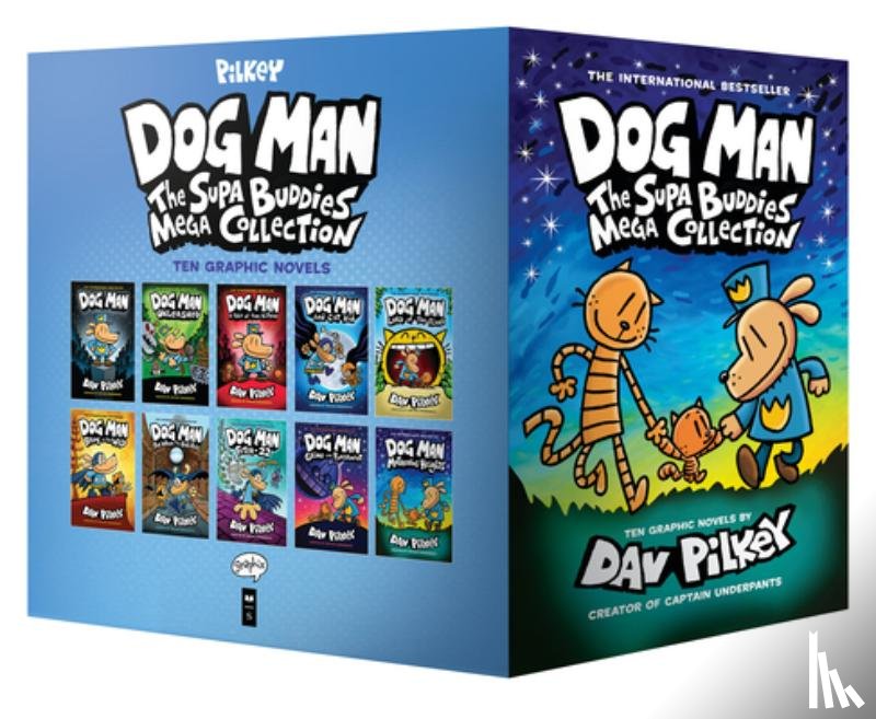 Pilkey, Dav - Boxed - Dog Man: The Supa Buddies Mega Collection: From the Creator of Captain Underpants (Dog Man #1-10 Box Set)