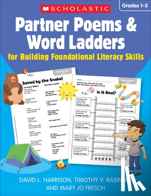 Harrison, David L. - Partner Poems & Word Ladders for Building Foundational Literacy Skills: Grades 1-3