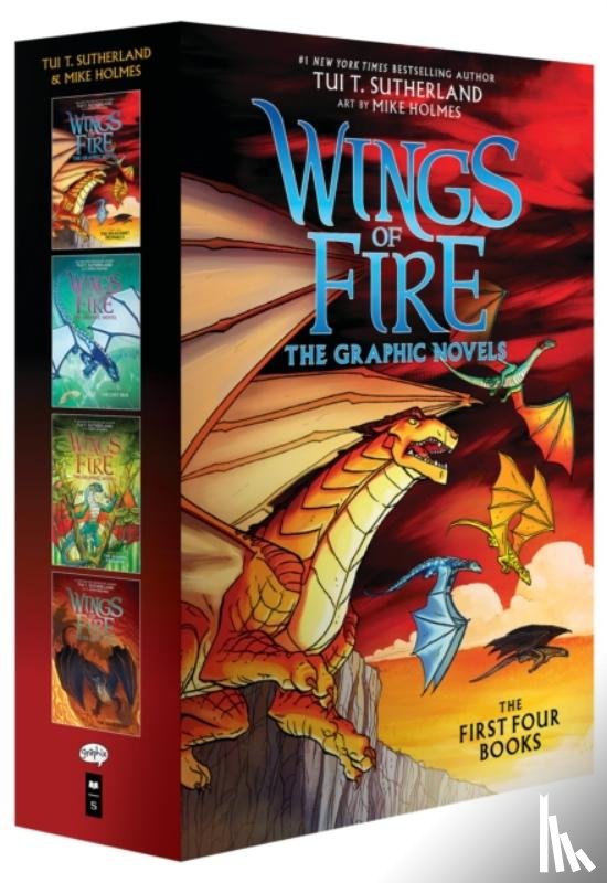 Sutherland, Tui T. - Wings of Fire Graphix Paperback Box Set (Books 1-4)