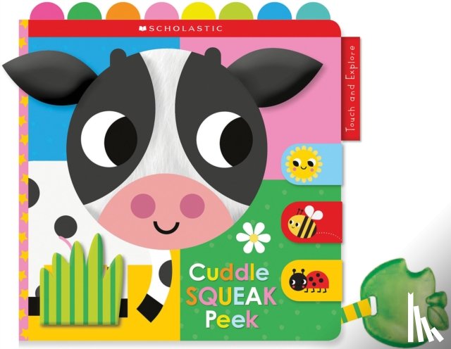 Scholastic - Cuddle Squeak Peek Cloth Book: Scholastic Early Learners (Touch and Explore)