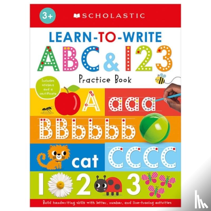 Scholastic - Learn to Write ABC & 123: Scholastic Early Learners (Workbook)