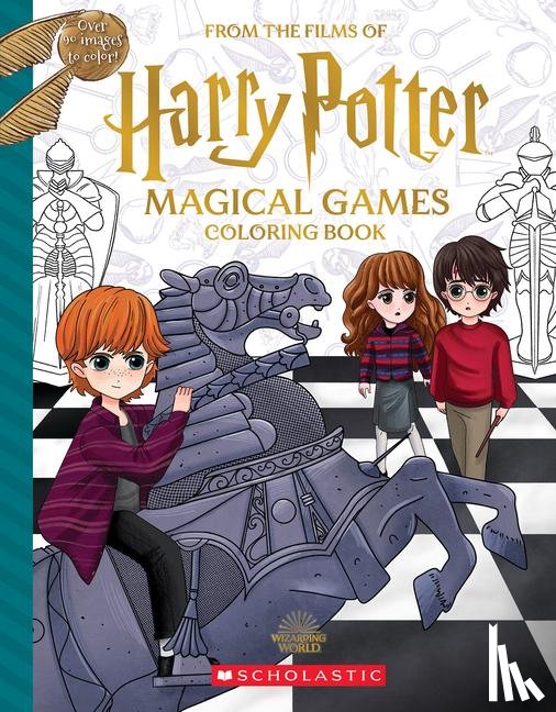 Spinner, Cala - Magical Games Colouring Book