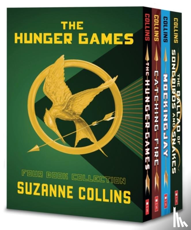 Collins, Suzanne - Hunger Games 4-Book Paperback Box Set (the Hunger Games, Catching Fire, Mockingjay, the Ballad of Songbirds and Snakes)