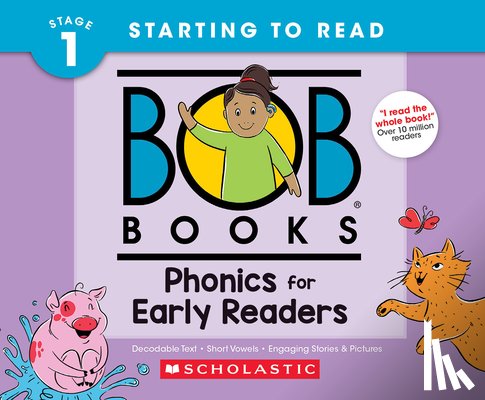 Charlesworth, Liza - Bob Books - Phonics for Early Readers Hardcover Bind-Up Phonics, Ages 4 and Up, Kindergarten (Stage 1: Starting to Read)