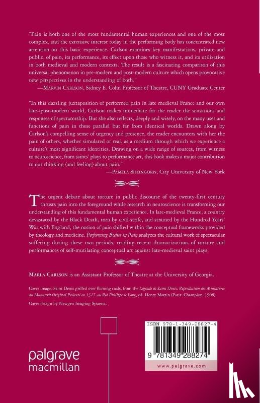Carlson, M. - Performing Bodies in Pain