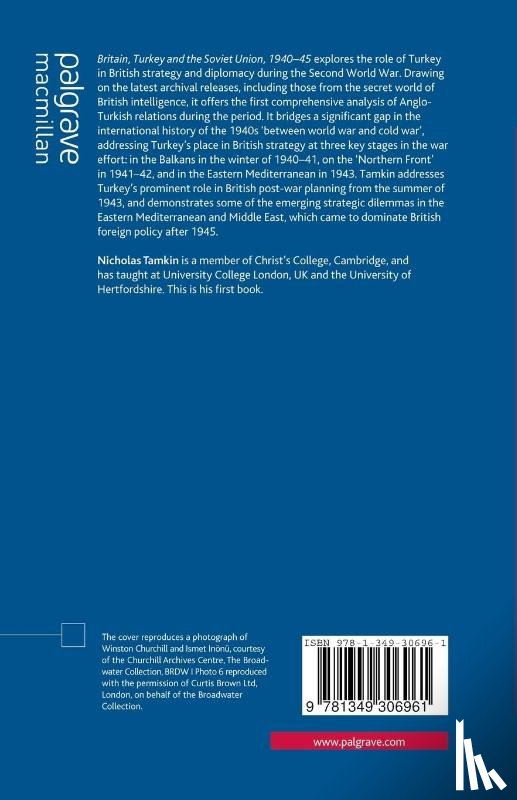 Tamkin, N. - Britain, Turkey and the Soviet Union, 1940–45
