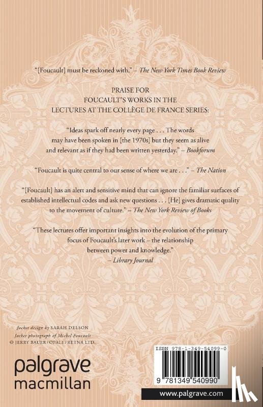 Foucault, M. - On The Government of the Living