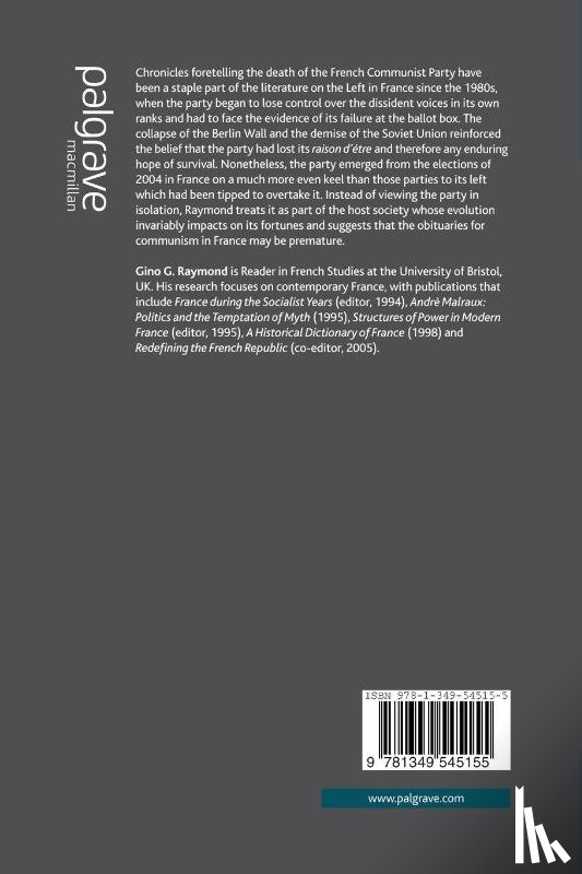 Raymond, Gino G. - The French Communist Party During the Fifth Republic