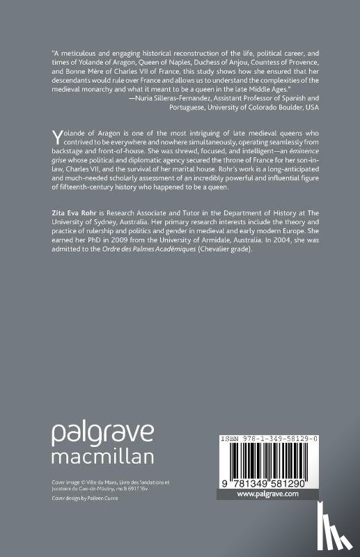 Rohr, Zita Eva - Yolande of Aragon (1381-1442) Family and Power