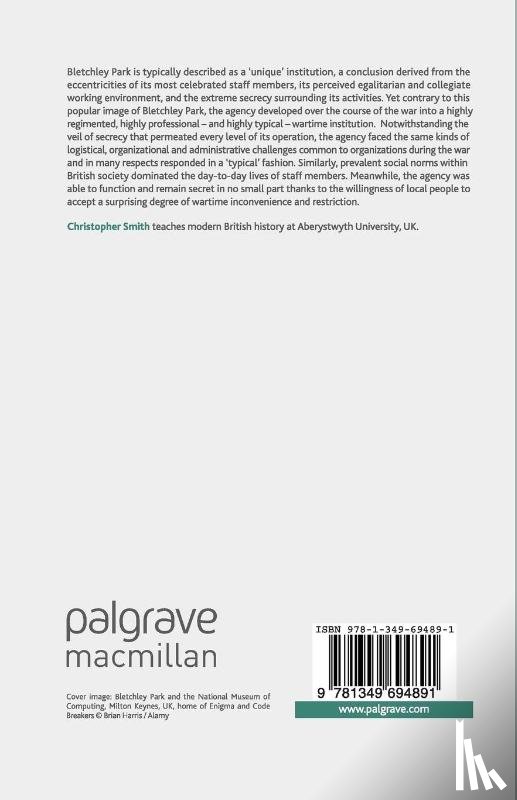 Smith, C. - The Hidden History of Bletchley Park