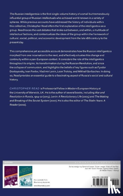 Read, Professor Christopher (University of Warwick - The Russian Intelligentsia