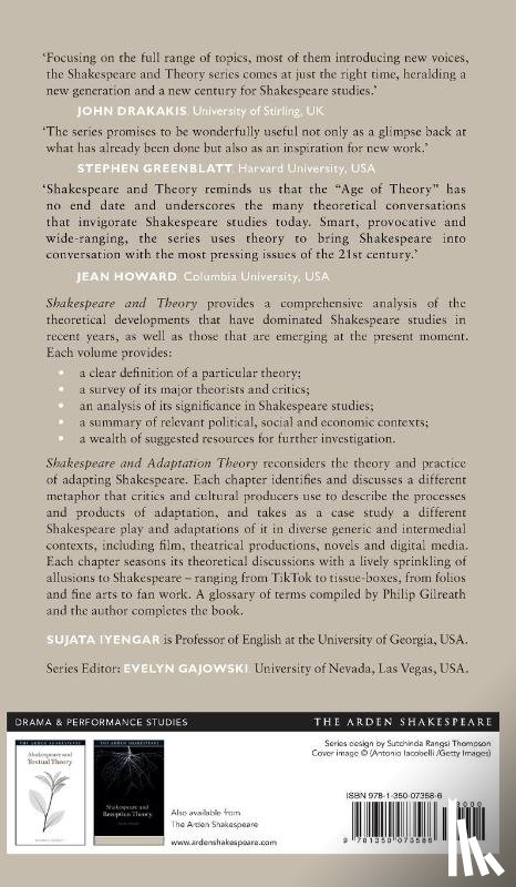 Iyengar, Sujata (University of Georgia - Shakespeare and Adaptation Theory