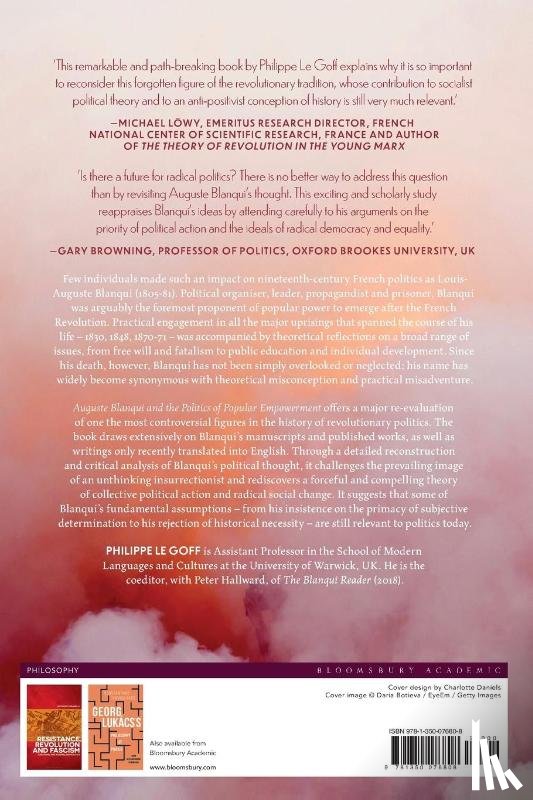 Goff, Philippe Le (Assistant Professor - Auguste Blanqui and the Politics of Popular Empowerment