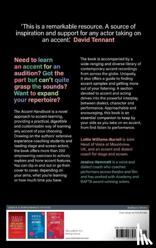 Hammett, Jessica (Mountview Academy of Theatre Arts, Williams-Burrell, Lottie (Mountview Academy of Theatre Arts - The Accent Handbook