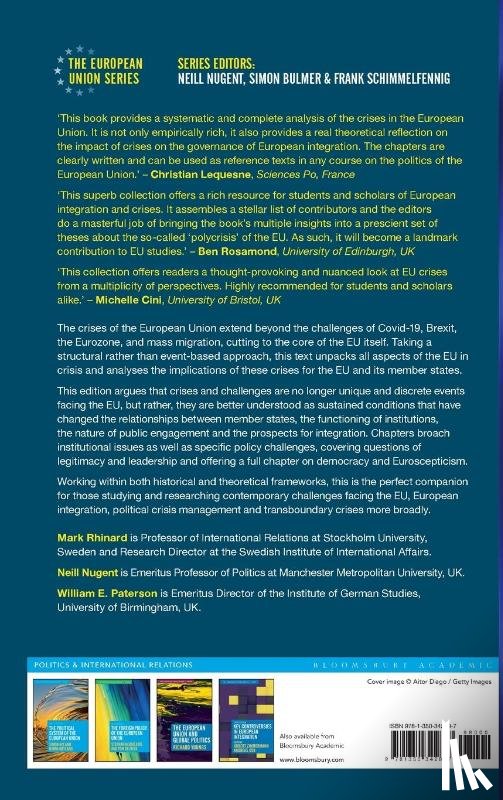  - Crises and Challenges for the European Union