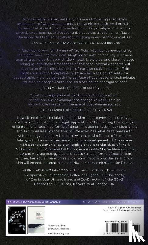 Adib-Moghaddam, Professor Arshin (Professor of Global Thought and Comparative Philosophies at SOAS - Is Artificial Intelligence Racist?