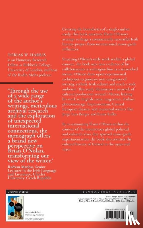 Harris, Tobias William (Birkbeck College - Flann O’Brien and the European Avant-Garde, 1934–45