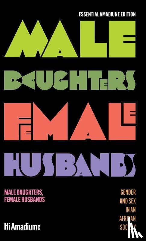 Amadiume, Ifi (Dartmouth College - Male Daughters, Female Husbands