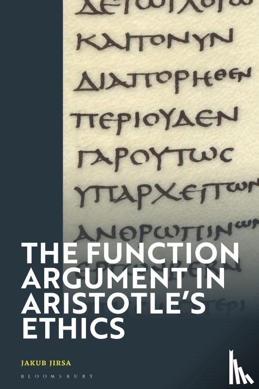 Jirsa, Jakub (Charles University - The Function Argument in Aristotle's Ethics