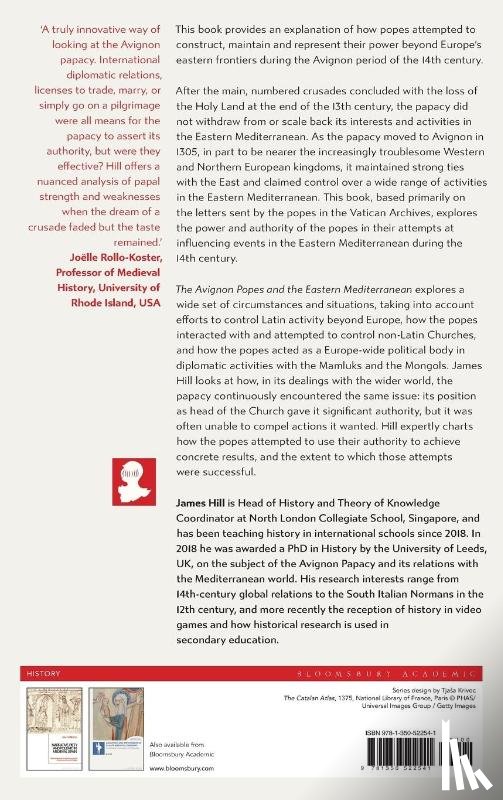 Hill, Dr James (Independent Scholar - The Avignon Popes and the Eastern Mediterranean