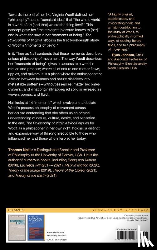 Nail, Prof. Thomas (University of Denver - The Philosophy of Virginia Woolf