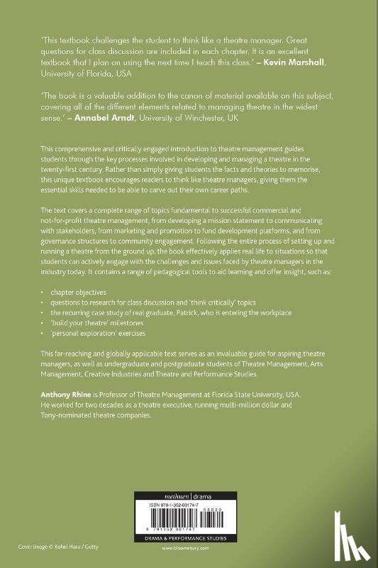 Rhine, Anthony (Florida State University - Theatre Management