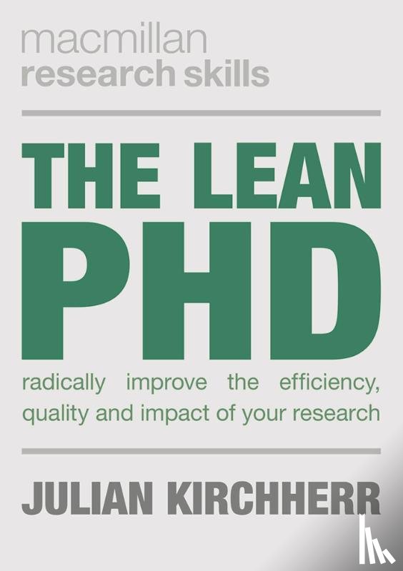 Kirchherr, Julian (Copernicus Institute of Sustainable Dev Faculty of Geosciences - The Lean PhD