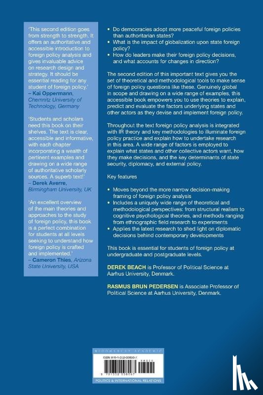 Beach, Derek (Aarhus University, Pedersen, Rasmus Brun (Aarhus University - Analyzing Foreign Policy