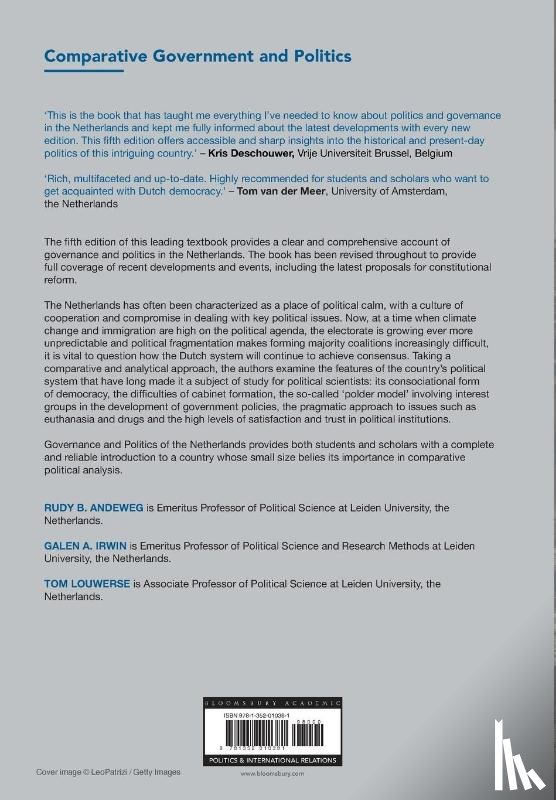 Andeweg, Rudy B., Irwin, Galen A., Louwerse, Tom (University of Leiden - Governance and Politics of the Netherlands