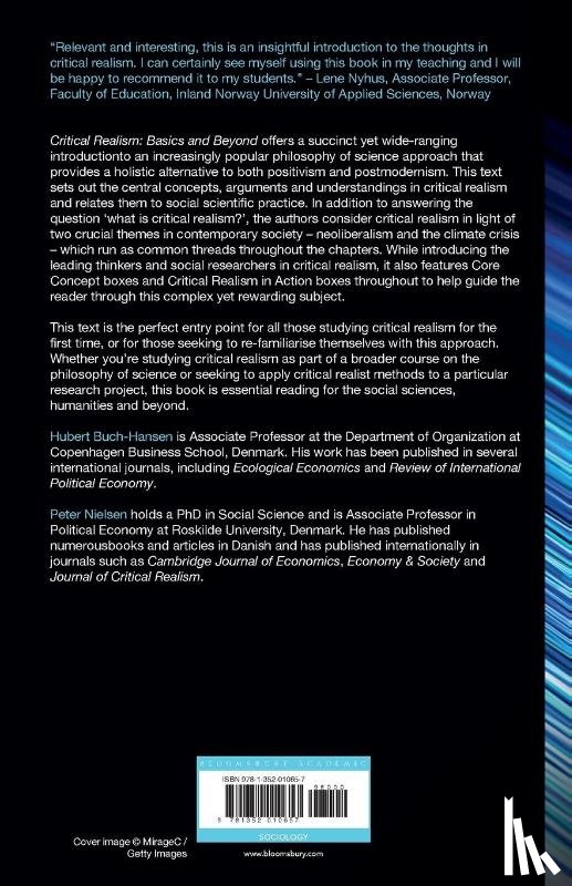 Buch-Hansen, Hubert, Nielsen, Peter - Critical Realism