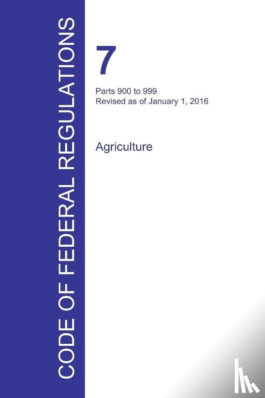 Office of the Federal Register - Code of Federal Regulations Title 7, Volume 8, January 1, 2016