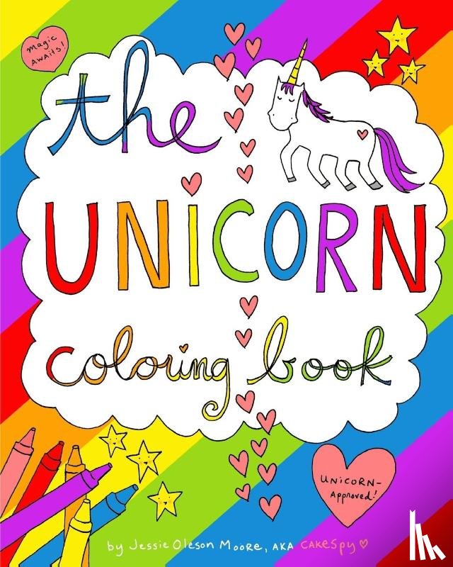 Moore, Jessie Oleson - The Unicorn Coloring Book