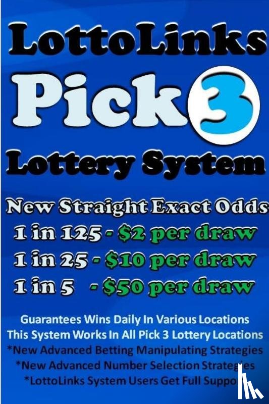 Lottolinks - LottoLinks Pick 3 Lottery System