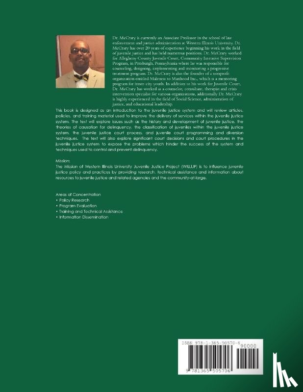 McCrary Sr., Barry S. - Juvenile Justice System and Practice