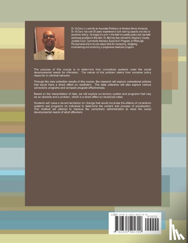 McCrary Sr., Barry S. - Corrections Policy and Research Evaluation