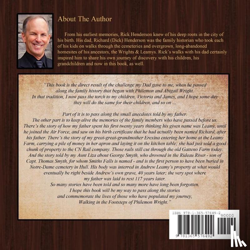 Henderson, Rick - Walking in the Footsteps of Philemon Wright