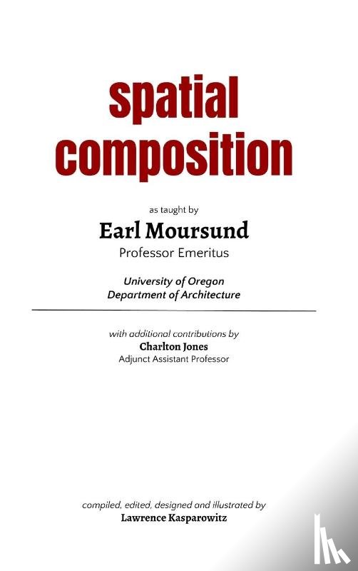 Kasparowitz, Lawrence - Spatial Composition