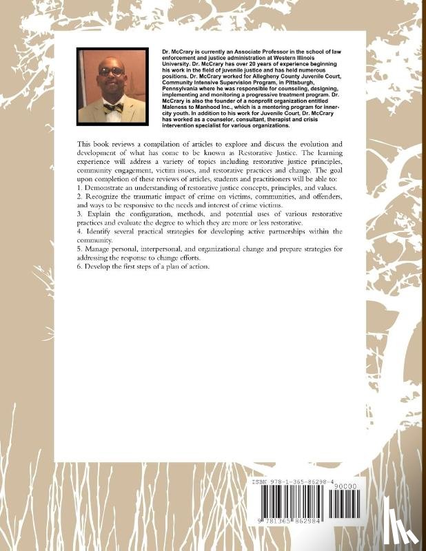 McCrary Sr., Barry S. - Restorative Justice Model and Practices