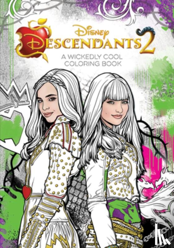 DISNEY BOOK GROUP - DESCENDANTS 2 A WICKEDLY COOL COLORING B