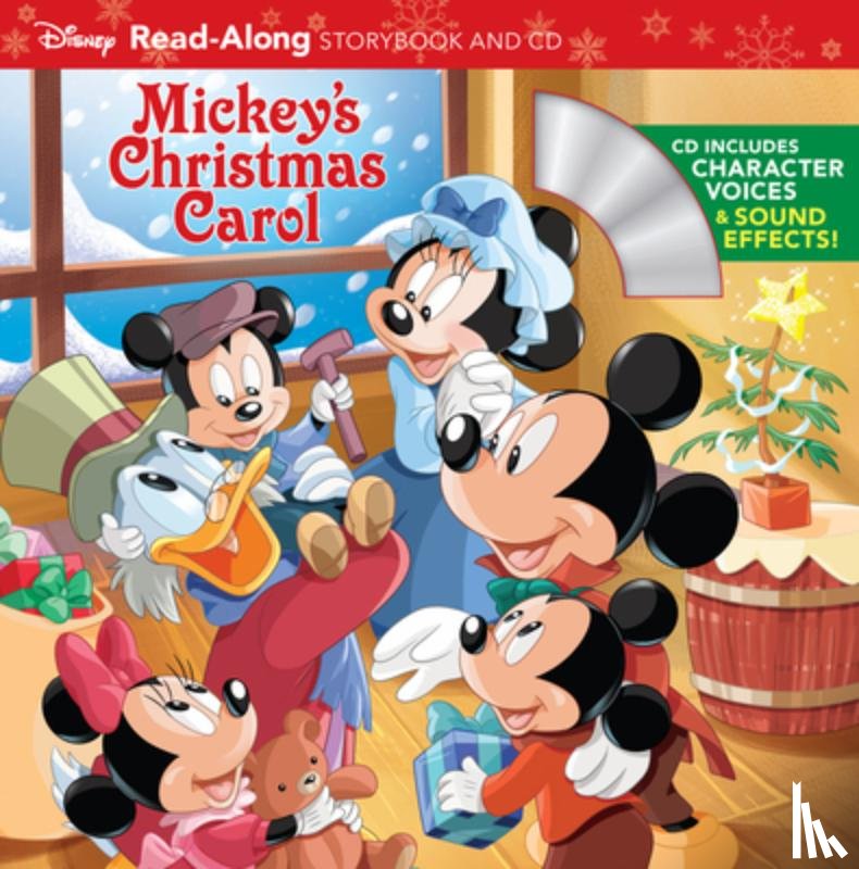 Disney Book Group - Mickey's Christmas Carol Read-Along Storybook and CD