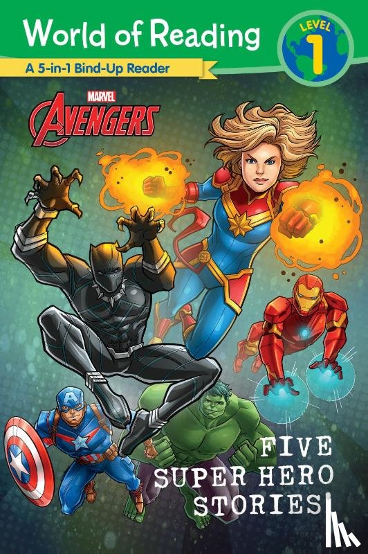 Marvel Press Book Group - World of Reading: Five Super Hero Stories!