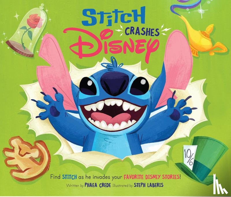 Disney Books - Stitch Crashes Disney