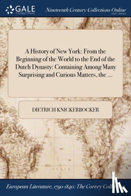 Knickerbocker, Dietrich - A History of New York