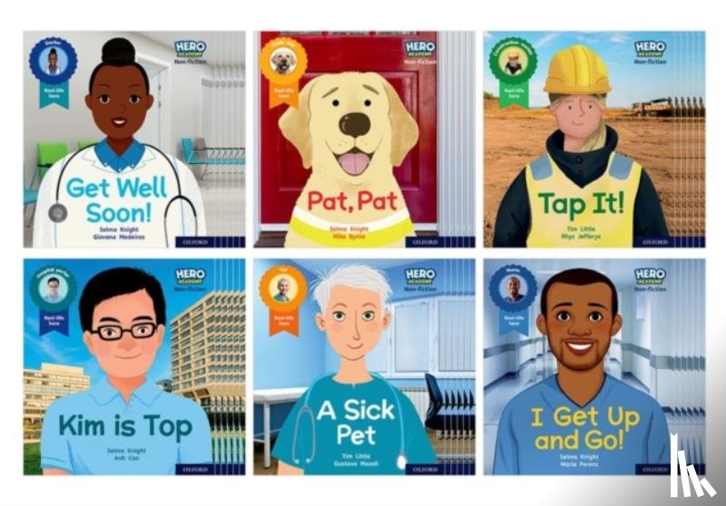 Little, Tim, Knight, Selma - Hero Academy Non-fiction: Oxford Level 1/1+, Lilac-Pink Book Bands: Class Pack
