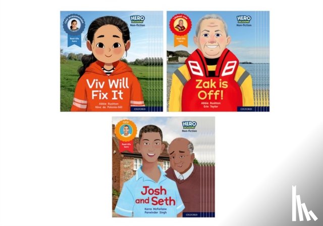 McFarlane, Karra, Rushton, Abbie - Hero Academy Non-fiction: Oxford Level 2, Red Book Band: Class Pack