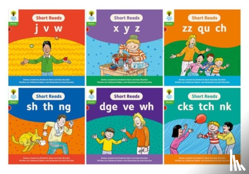 Baker, Catherine - Oxford Reading Tree: Floppy's Phonics Decoding Practice: Oxford Level 2: Mixed Pack of 6