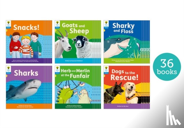 Shipton, Paul, Ditchburn, Suzannah, Burchett, Jan, Vogler, Sara - Oxford Reading Tree: Floppy's Phonics Decoding Practice: Oxford Level 3: Class Pack of 36